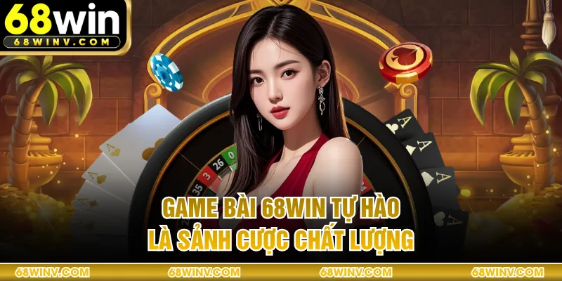 Game bài 68WIN tự hào là sảnh cược chất lượng