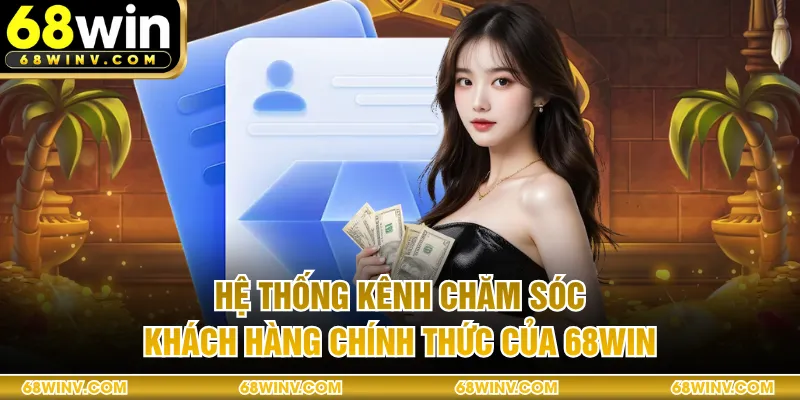 Hệ thống kênh chăm sóc khách hàng chính thức của 68WIN 