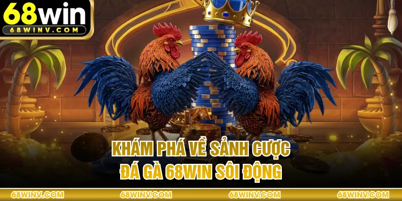 Khám phá về sảnh cược đá gà 68WIN sôi động