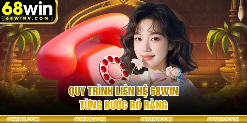 Quy trình liên hệ 68WIN từng bước rõ ràng 